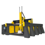 Fraiseuse CNC 5 axes - Surface de travail de 1200x1200 à 4000x8000 mm