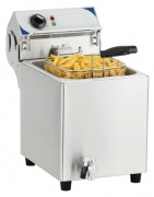 Friteuse électrique avec vanne de vidange 7l