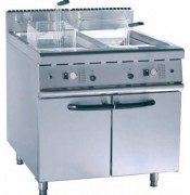 Friteuse gaz professionnelle double cuve