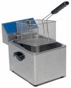 Friteuse professionnelle électrique en acier inoxydable