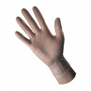 Gant vinyle non poudré transparent 