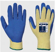 Gants anti-coupure en latex bleu taille 10