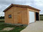 Garage modulable en bois