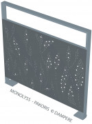 Garde-corps complet PAKORIS, prêt à la pose