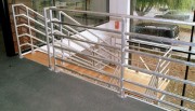 Garde corps intérieur en aluminium - Pour un usage privé à l’intérieur et l'extérieur