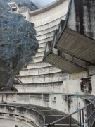 Garde corps sur mesure pour gradins de barrage - Aluminium