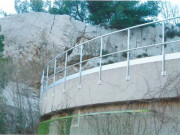 Garde-corps technique de toiture