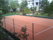 Gazon synthétique en terre battue - Epaisseur de 12 à 18 mm