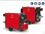 Générateur d'air chaud mobile au fioul