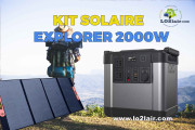 Générateur d'énergie solaire - Puissance maximale (Pmax) : 1500W