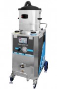 Générateur vapeur avec aspirateur eau et poussière intégré - Pression 6/10 bars, bac d'aspirateur en acier inox