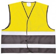 Gilet de signalisation en polyester Taille S à 3XL