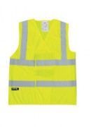 Gilet de signalisation multirisque fluorescent