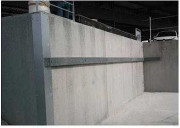 Glissière de protection pour déchèterie en plastique recyclé - Longueur 2000 mm (x 6 pièces) - Largeur 150mm - Poids : 105kg