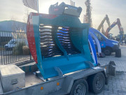 Godet de criblage sur 25 ou 45 mm pour pelle de 17-24T et 23-40T