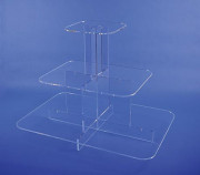 Gondole centrale en plexiglas - hauteur totale 91 cm