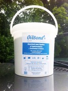 Granulé absorbant pour liquides et hydrocarbures - 1 litre d'OilBond  absorbe 0,55 litre d'huile
