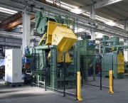 Grenailleuse à tablier retourneur