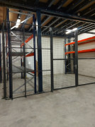 Cloison grillagée industrielle