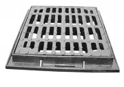 Grille de caniveau plate à cadre F 900