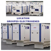 Location groupe électrogène - De 22 kva à 275 kva - Location jusqu'à 3 ans