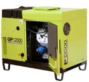 Groupe electrogéne professionnelle & silencieux GP12000, 11.93 kVa