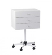 Guéridon médical 3 tiroirs