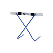 Haie de course scolaire ajustable en acier - L.0,85 x P.0,55 x H. de 0,15 à 0,70 m – Bleu