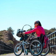 Handbike à assistance réglable