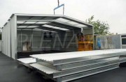 Hangar stockage aluminium