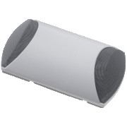 Haut-parleur mural bidirectionnel - Puissance sonore : 94 dB - Puissance : 6 W - Résistance : 16 Ohms