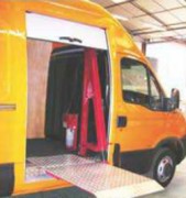 Hayon pour élévateur életrohydraulique