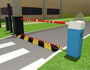 Herse de sécurité automatique - Ht. de dents 120 mm Ep. 20 mm