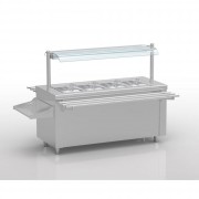 ?lot central avec bain-marie sec