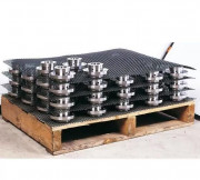 Intercalaire grille en plastique pour palette - Sur mesure - Ep. : 1.5 mm à 9 mm