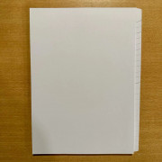 Intercalaires vierge 180 g/m² - Formats A4 et A5