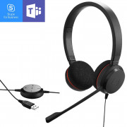 Jabra - Evolve 20 USB UC MS Duo - Casque PC / USB