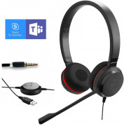 Jabra Evolve 30 II USB UC MS Duo -Casque PC - IP / Softphone