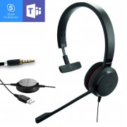 Jabra Evolve 30 II USB UC MS Mono -Casque PC - IP / Softphone