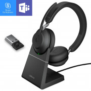 Jabra Evolve2 65 MS Stereo USB-A avec base -Casque pour téléphone mobile
