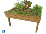 Jardin thérapeutique 1,50 x 1 m - Ht. de travail 90 cm