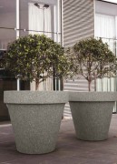 Jardinière béton classique