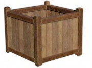 Jardinière carrée plastique recyclé