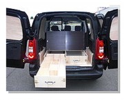Kit de rangement sur Citroën Berlingo