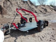 Remorque pour fauteuil électrique