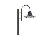 Lampadaire extérieur urbain Led - De 30 W à 60 W - 130 lm/W