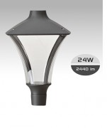 Lampadaire LED éclairage public 24 W - Puissance  : 24W - 2440 lumens