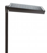 Lampadaire solaire LED - 3000 lumens - 36Ah