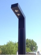 Lampadaire solaire pour poteaux