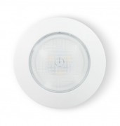 Lampe LED autocollante - Déclenchement :Bouton poussoir   -  Eclairage LED puissant :8 W